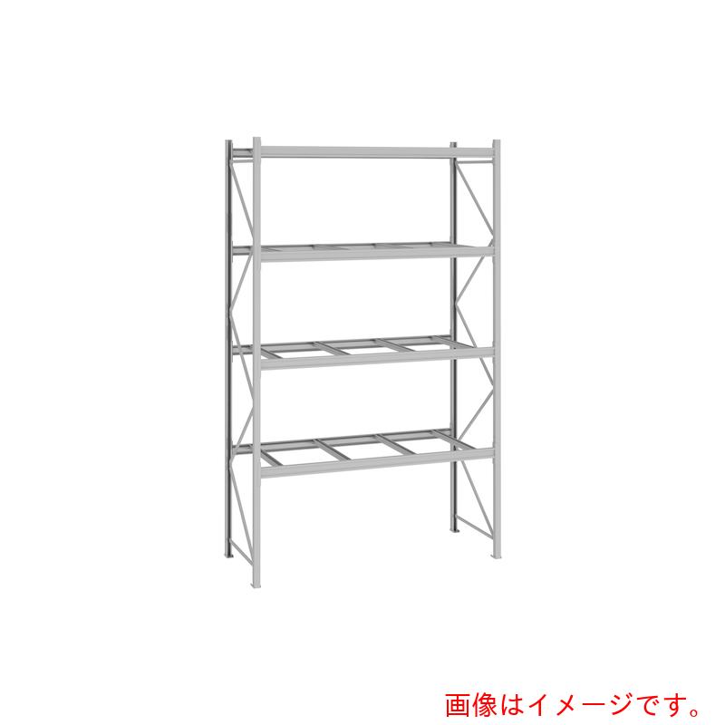 【別途送料あり】日本ファイリング　パレットラック　２ｔｏｎ用単体　奥行１２００×高さ５５００×有効間口３１００ｍｍ　最大積載量８０００ｋｇ　【品番：P6-55Z31C12-4】