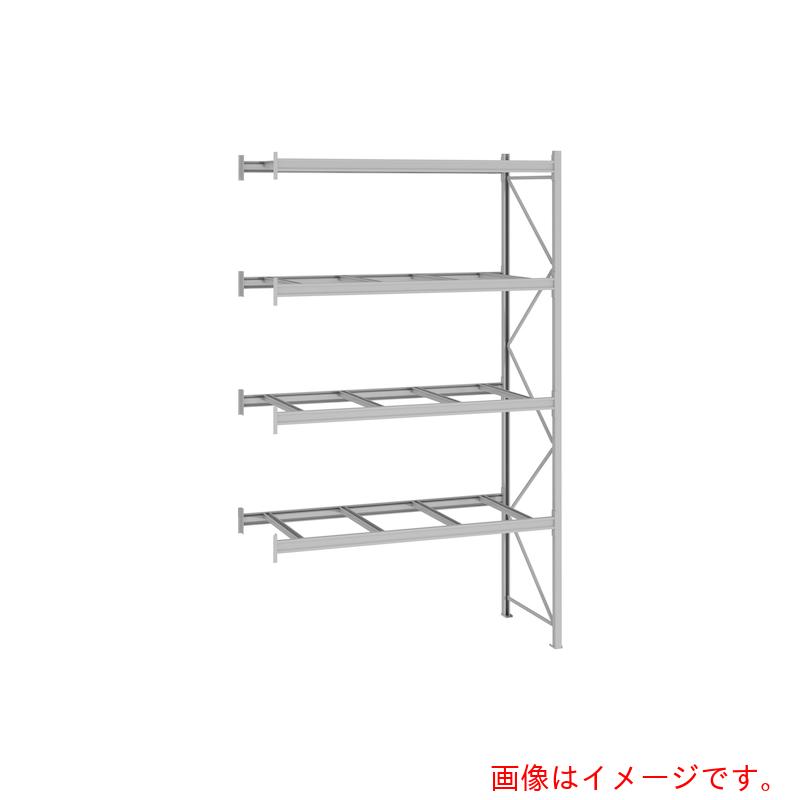 【別途送料あり】日本ファイリング　パレットラック　１．５ｔ用連結　奥行８００×高さ６０００×有効間口２５００ｍｍ　最大積載量６０００ｋｇ　【品番：P6-60Y25A08-4B】