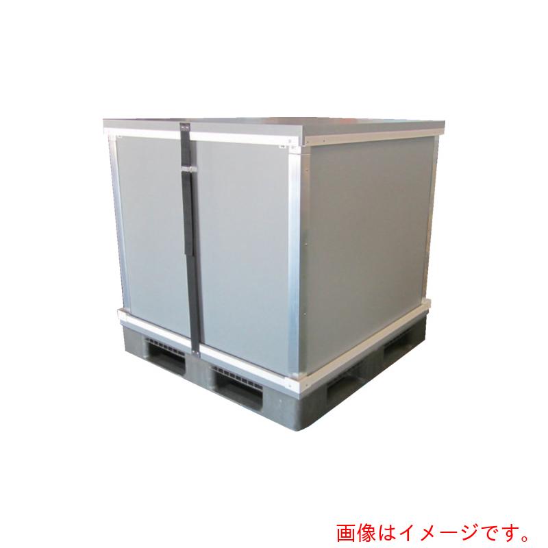 【別途貨物輸送あり】西田製凾 折りたたみ可塑性物質容れもの（通勤箱）「再坊」：１２００×１０００×７３０粍 【品番：SBA-1210-L】