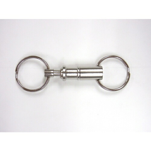 ニッサチェイン　ニッケル鉄キーホルダー　（１００個入）　【品番：IKE-11-NI】 25,410円