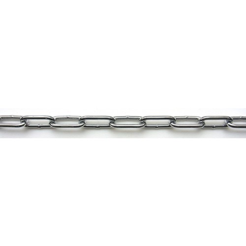 ニッサチェイン 代用クロームヘビーリンク 30m 【品番:IW40-CR】|住設プロ 店