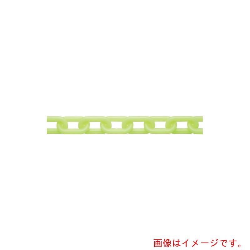 ニッサチェイン　蛍光プラカラーチェン　１００ｍ　黄　【品番：PW80K-100】