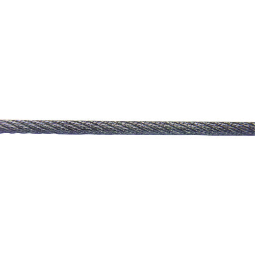 ニッサチェイン　透明コーティングワイヤロープ　０．８５ｍｍ×１００ｍ　１巻　【品番：R-SY8V-CLEAR】