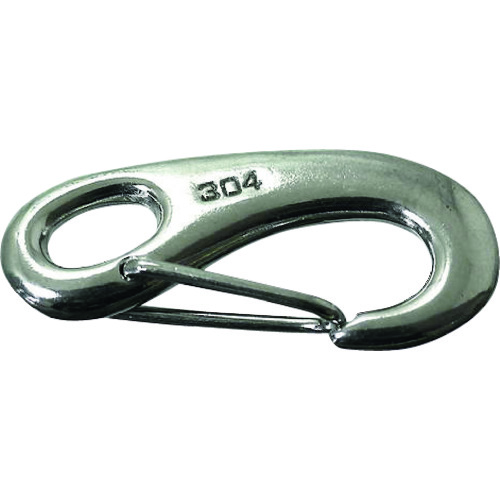 ニッサチェイン ステンスプリングスナップ 70mm (10個入) 【品番:SSS70】|住設プロ 店