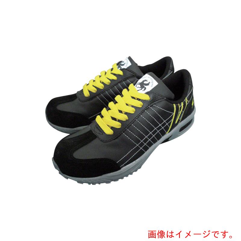 日進ゴム　静電耐滑樹脂先芯入りスニーカー　黒　２８．０ｃｍ　【品番：V211BK-28.0】 5,783円