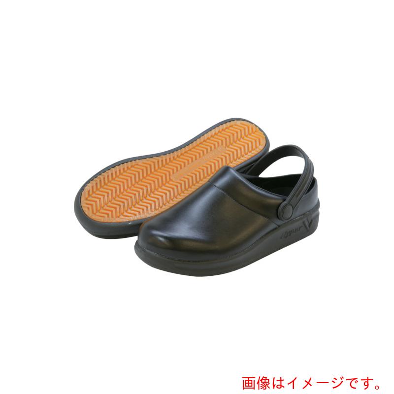 日進ゴム　サボシューズ　黒　２４．５ｃｍ　【品番：V720BK-24.5】