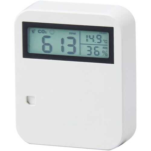 日伸貿易　ＩｏＴ通信機器搭載、ＣＯ２、温度、湿度センサー「デナリ・ボッツ」　【80個】　【品番：NBA-001-WH】