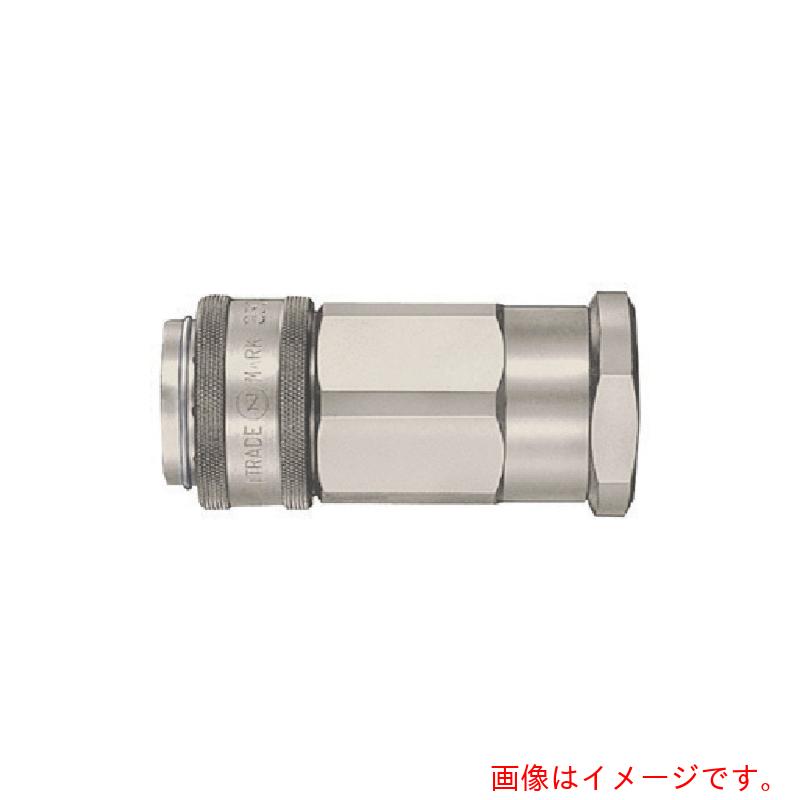 日東工器　３５０カプラ相手側取付サイズＲ１／４（０２３４８）　【品番：350-2S STEEL FKM 】｜住設プロ　店
