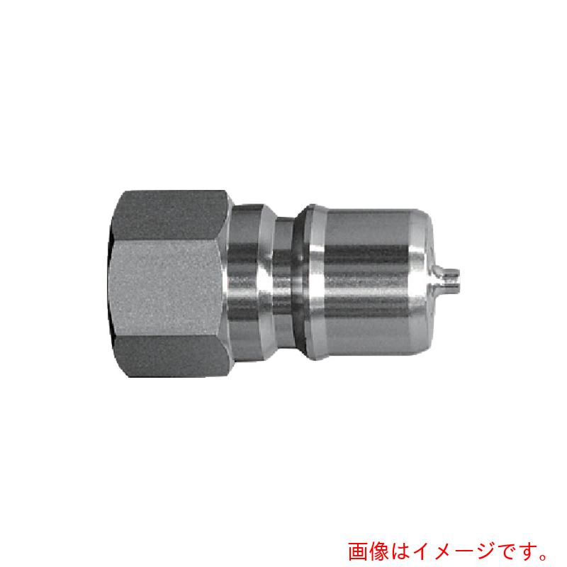 【別途送料あり】日東工器　セミコンカプラＳＰ型　ステンレス製　カルレッツ（ＫＬ）　（おねじ取付用プラグ）　相手側Ｒｃ３／８インチ（５２６１２）　【品番：52612】