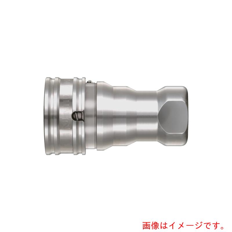 日東工器　ＨＳＵカプラ　高圧用相手側取付サイズＲ３／４耐圧力（ＭＰａ）３１．５（６０９６０）　【品番：HSU-6S SUS HNBR 】