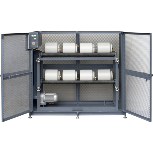 【別途送料あり】日陶科学　ポットミル回転台ＮＴ－８Ｓ－ＲＭＩＴ－ＳＣ（安全カバー付）　【品番：NT-8S-RMIT-SC】