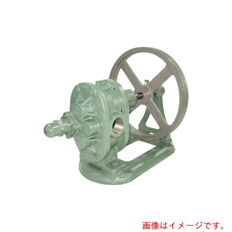 【別途送料あり】亀嶋鐵工所（NK）　ギヤーポンプ　（安全弁付・単独ベース型）　【品番：ME-2V 11/2】