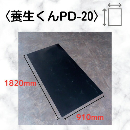 【別途貨物輸送あり】第一聖堂 息抜きくん ＰＤ－２０ 導電／黒 ２．０×９１０×１８２０ 【5個】 【品番：PD20】