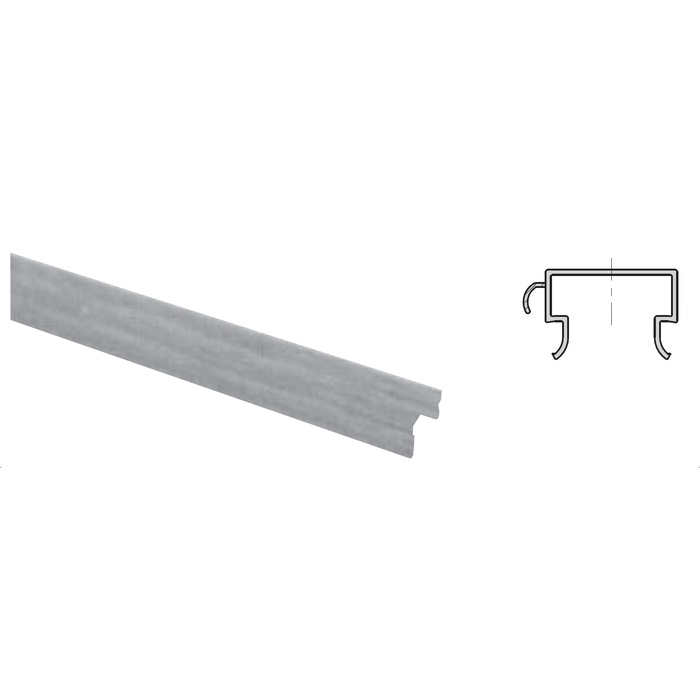 【別途送料あり】ノダ（NODA）　戸当り クッション付 H24用 L\u003d2,409mm 1本入　オークライト　【品番：P-844L1】