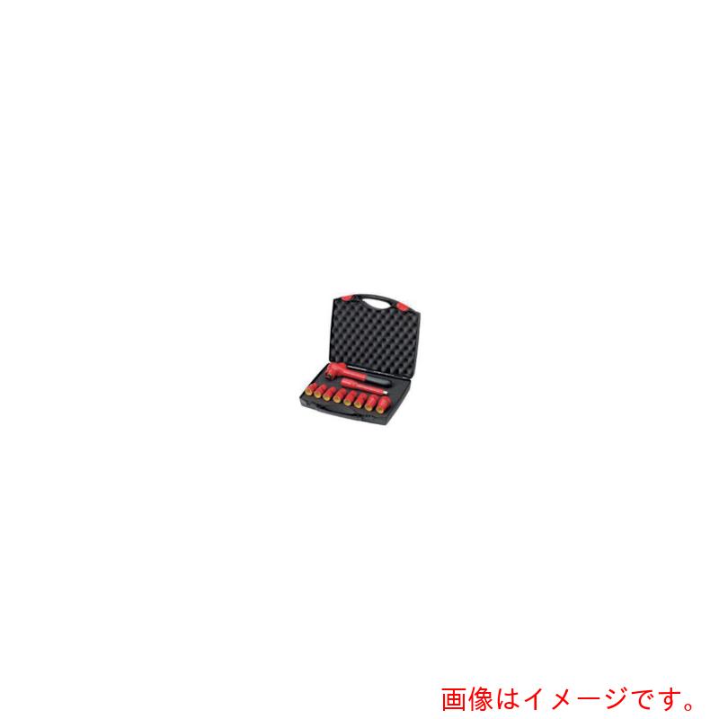 ノガ・ウォーターズ（NOGA） １／２縁切りソケットとラチェット１０点仕掛ける 【品番：7208N K1001】