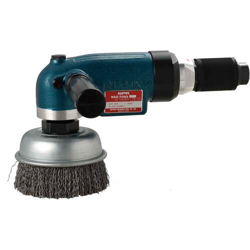 日本ニューマチック工業（NPK）　ワイヤブラシ用サンダ　１０７４４　【品番：NAG-70WA】｜住設プロ　店