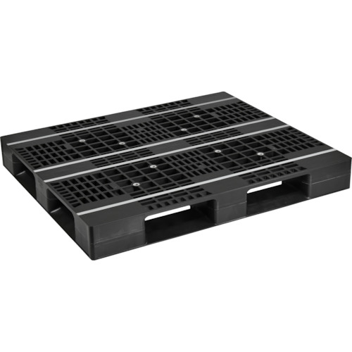 日本プラパレット ＮＰＣ 可塑性物質調色板ＡＺＦＤ－１３１１Ｅ－ＲＲ 片面四方差し 黒 【品番：AZFD-1311E-RR】