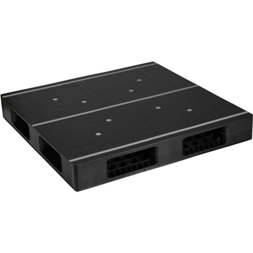 日本プラパレット ＮＰＣ 可塑性物質調色板ＡＺＦＲ－１１１１ＦＥ－ＲＲ 両面四方差し 黒 【品番：AZFR-1111FE-RR】
