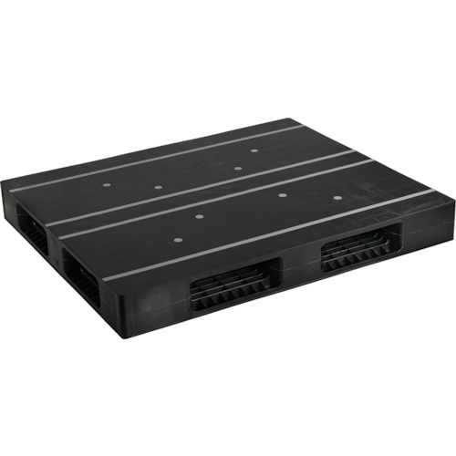 日本プラパレット ＮＰＣ 可塑性物質調色板ＡＺＦＲ－１３１１ＦＥ－ＲＲ 両面四方差し 黒 【品番：AZFR-1311FE-RR】
