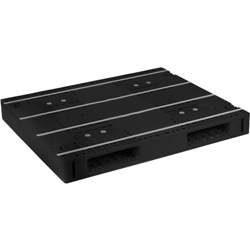 日本プラパレット ＮＰＣ 可塑性物質調色板ＡＺＴＲ－１２１０－１ＦＦＷＥ－ＲＲ 両面二方差し 黒 【品番：AZTR-1210-1FFWE-RR】