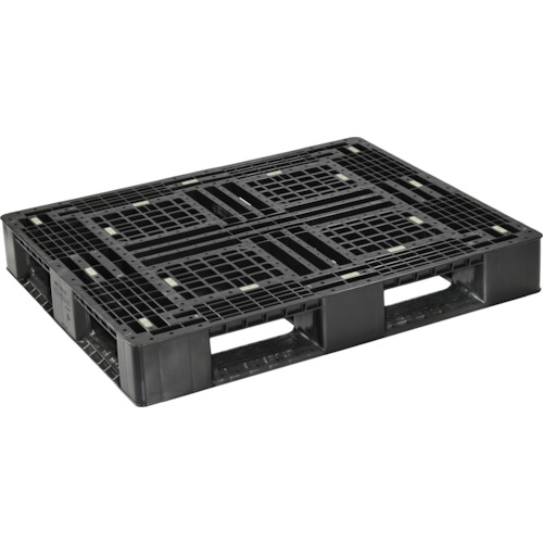 日本プラパレット ＮＰＣ 可塑性物質調色板ＦＡ－１１０９ＲＲ 片面四方差し 黒 【品番：FA-1109RR】