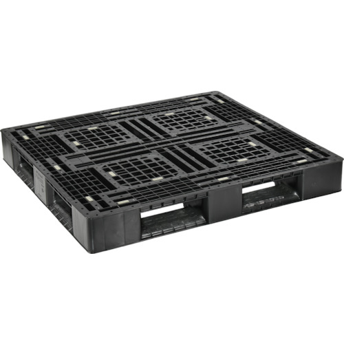 日本プラパレット ＮＰＣ 可塑性物質調色板ＦＡ－１２１１ＲＲ 片面四方差し 黒 【品番：FA-1211RR】