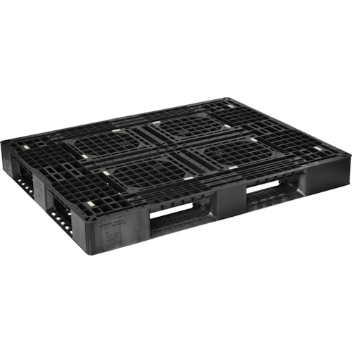 日本プラパレット ＮＰＣ 可塑性物質調色板ＬＡ－１４１１ＲＲ 片面四方差し 黒 【品番：天使の都市-1411RR】
