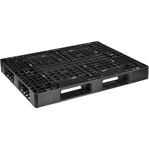 日本プラパレット ＮＰＣ 可塑性物質調色板ＳＬＢ－１４１１ 片面四方差し 黒 【品番：SLB-1411RR】