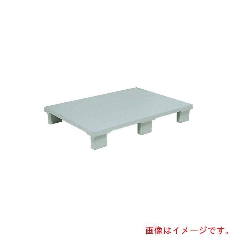 日本プラパレット　ＮＰＣ　プラスチックパレットＳＸー０９５０６５Ｅ４　単面四方差し　グレー　【品番：SX-095065E4】