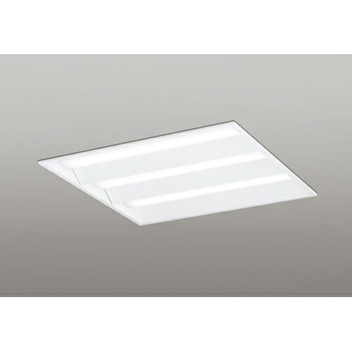 オーデリック　ベースライト LED-SQUARE FHP 45W&times;4灯 埋込型 600 ルーバー無 非調光 白色　【品番：XD 466 017P2C】｜住設プロ　店
