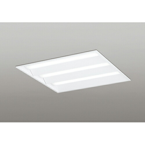 オーデリック　ベースライト LED-SQUARE FHP 45W×4灯 埋込型 600 ルーバー無 LC調光 昼白色　【品番：XD 466 018P2B】