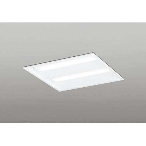 オーデリック　ベースライト LED-SQUARE FHP 32W×3灯 埋込型 450 ルーバー無 LC調光 白色　【品番：XD 466 020P1C】