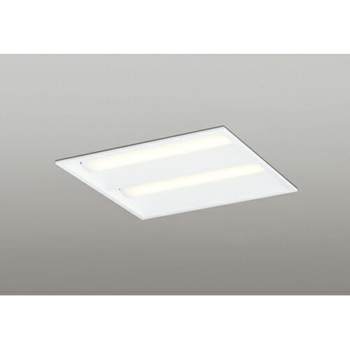 オーデリック　ベースライト LED-SQUARE FHP 32W&times;4灯 埋込型 450 ルーバー無 LC調光 電球色　【品番：XD 466 020P2E】｜住設プロ　店