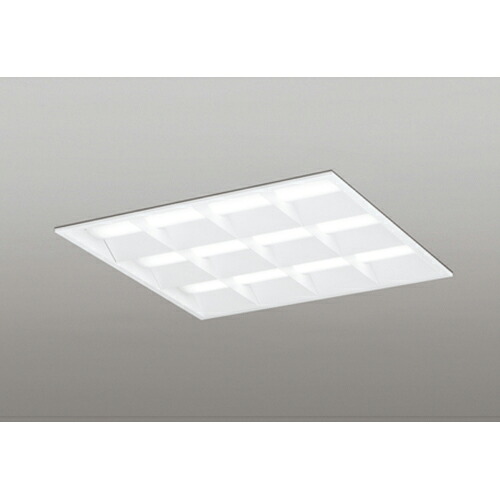 オーデリック　ベースライト LED-SQUARE FHP 45W&times;3灯 埋込型 600 ルーバー付 LC調光 温白色　【品番：XD 466 030P1D】｜住設プロ　店