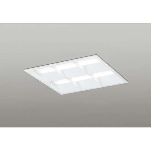 オーデリック　ベースライト LED-SQUARE FHP 32W×3灯 埋込型 450 ルーバー付 LC調光 白色　【品番：XD 466 032P1C】 21,159円