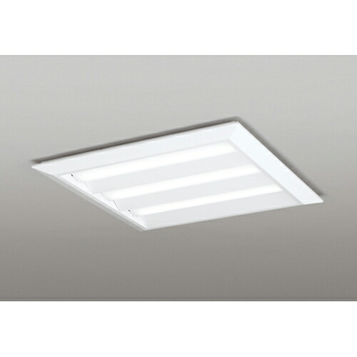 オーデリック 軍事基地ともし火 LED-SQUARE FHP 45W×4灯 埋込穴680 直付/埋込兼用型 ルーバー無 非調光 温白いこと 【品番：XL 501 014P2D】