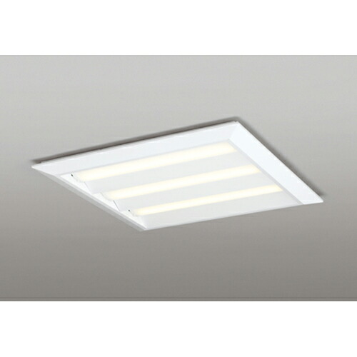 オーデリック 軍事基地ともし火 LED-SQUARE FHP 45W×4灯 埋込穴680 直付/埋込兼用型 ルーバー無 非調光 白熱電球色 【品番：XL 501 014P2E】