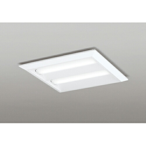 オーデリック　ベースライト LED-SQUARE FHP 32W×3灯 埋込穴450 直付/埋込兼用型 ルーバー無 非調光 昼白色　【品番：XL 501 016P1B】