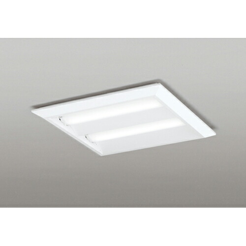 オーデリック ベースライト LED-SQUARE FHP 32W×4灯 埋込穴450 直付/埋込兼用型 ルーバー無 非調光 白色 【品番:XL 501 016P2C】|住設プロ 店