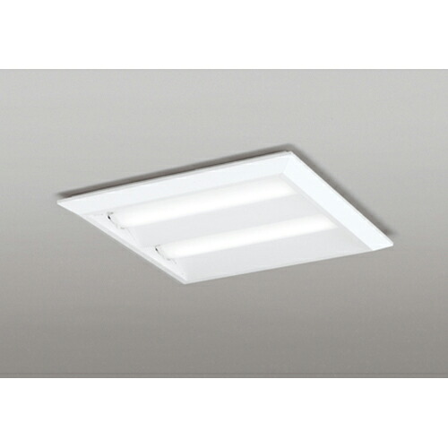 オーデリック ベースライト LED-SQUARE FHP 32W×4灯 埋込穴500 直付/埋込兼用型 ルーバー無 LC 白色 【品番:XL 501 017P2C】|住設プロ 店
