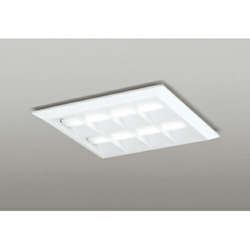オーデリック　ベースライト LED-SQUARE FHP 32W&times;3灯 埋込穴500 直付/埋込兼用型 ルーバー付 非調光 温白色　【品番：XL 501 054P1D】｜住設プロ　店