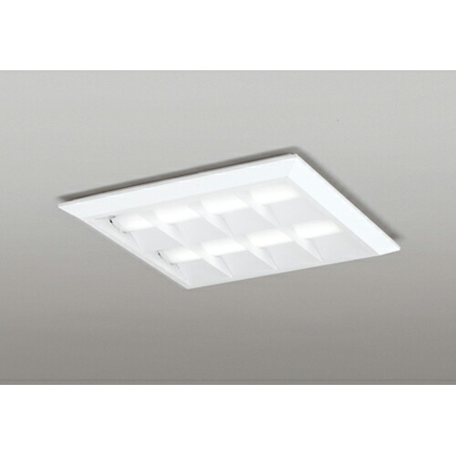オーデリック　ベースライト LED-SQUARE FHP 32W&times;3灯 埋込穴500 直付/埋込兼用型 ルーバー付 LC 白色　【品番：XL 501 055P1C】｜住設プロ　店 20,579円
