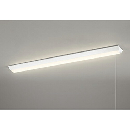 オーデリック　ベースライト LED-LINE 直付型 40形 逆富士型 幅150 プルスイッチ付 2000lmタイプ 非調光 電球色　【品番：XL 501 102R1E】