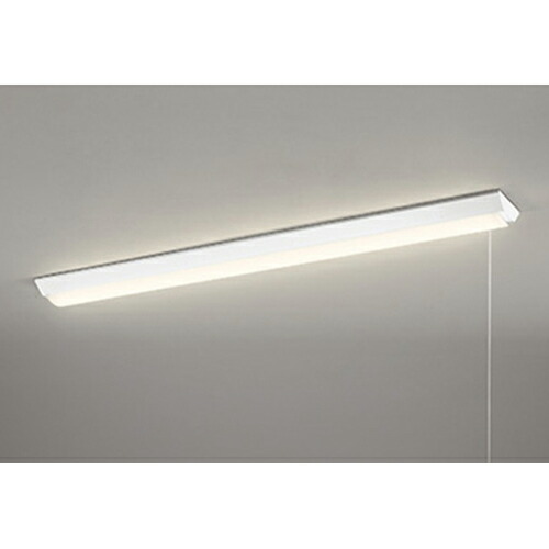 オーデリック　ベースライト LED-LINE 直付型 40形 逆富士型 幅150 プルスイッチ付 5200lmタイプ 非調光 電球色　【品番：XL 501 102R4E】