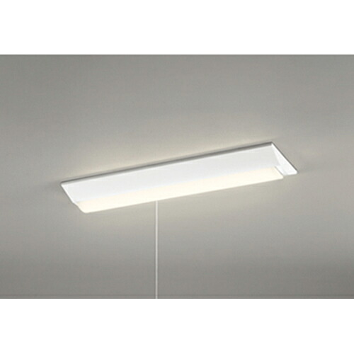 オーデリック 軍事基地ともし火 LED-LINE 直付型 20形 逆富士型 幅230 プルスイッチ付 3200ルーメン印字機 非調光 白熱電球色 【品番：XL 501 104R4E】