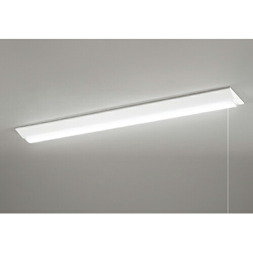 オーデリック　ベースライト LED-LINE 直付型 40形 逆富士型 幅230 プルスイッチ付 4000lmタイプ 非調光 温白色　【品番：XL 501 105R2D】