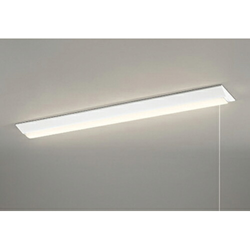 オーデリック 軍事基地ともし火 LED-LINE 直付型 40形 逆富士型 幅230 プルスイッチ付 6900ルーメン印字機 非調光 白熱電球色 【品番：XL 501 105R6E】