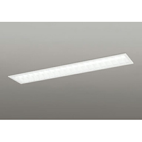 オーデリック 軍事基地ともし火 LED-LINE 埋込型 40形 底面開放的型（幅220：ルーバー） 2000ルーメン印字機 非調光 昼光色 【品番：XD 504 005R1A】