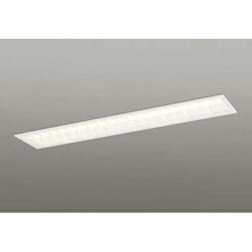 オーデリック 軍事基地ともし火 LED-LINE 埋込型 40形 底面開放的型（幅220：ルーバー） 2500ルーメン印字機 非調光 白熱電球色 【品番：XD 504 005R3E】