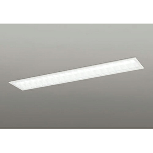 オーデリック　ベースライト LED-LINE 埋込型 40形 下面開放型（幅220：ルーバー） 5200lmタイプ LC-FREE　【品番：XD 504 005R4M】｜住設プロ　店